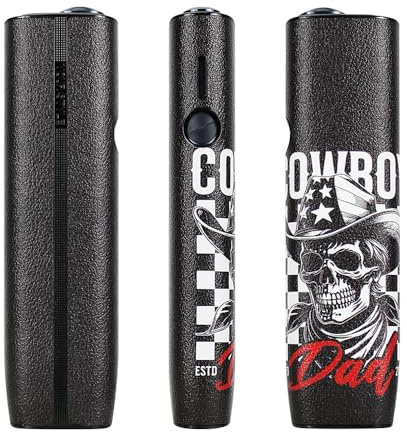 Iluma One Custodia protettiva – Design artistico elegante per vaporizzatore Iluma One, durevole, leggera e facile da usare (Cowboy)