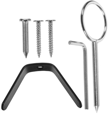 Didiseaon 6-Piece Iron Ham Rack Set for Hotel Home Spanish Ham Storage Holder Adjustable Fixing Stand for Leg Display