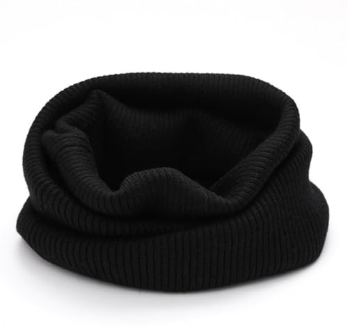 YWTAENOH Cashmere Scarves for Mens and Women Neck Warmer Knit Circle Loop Scarves Thick Infinity Neck Gaiter