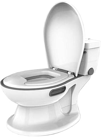 Pot Bébé Toilette, Apprentissage De La Propreté, Avec Son d'Eau, Avec Couvercle, Bol Amovible, Pour Garçons Et Filles, 1 à 4 Ans