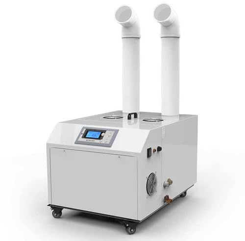 Ultrasonic Industrial Humidifier, 1200W Commercial Humidifier with Automatic Water Filling, Adjustable Humidity for Factories and Workshops