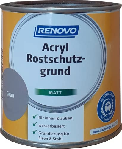 Acryl Rostschutzgrund 375 ml Grau Renovo