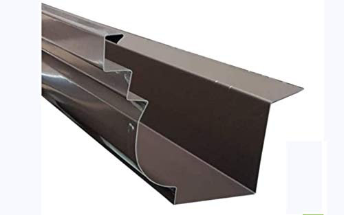 T.E.G. METALLI S.R.L. Grondaia Quadra Modello MS13 SV 500 in Lamiera 6/10 e Alluminio 8/10 (Lamiera/Testa di Moro, 1)