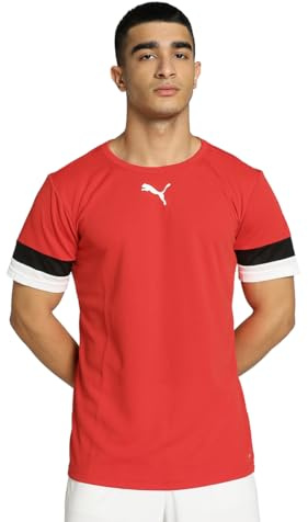 PUMA Homme Teamrise Jersey Shirt, Puma Rouge-puma Noir-puma Blanc, 3XL EU
