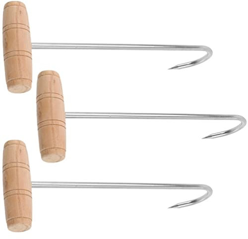 BESPORTBLE 3 Stücke Extra Metall Schuhlöffel Edelstahl Boot Pullers Boot Haken Für Komfort