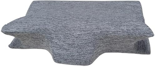 FloAPa Ergonomisches Memory Foam Kissen Kopf Und Nackenstützkissen Gegen Rücken Und Nackenschmerzen Für Seiten Rücken Und Bauchschläfer Antischnarchkissen,006,60 * 43CM