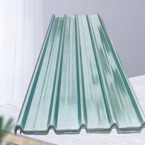 1 Mm Klares Dachblech Tageslichtplatten,Trapezbleche Dachplatten,Leicht zu Biegen und zu Schneiden Glasfaserplatte,1/3/5/8/12/15 Stück Profilblech,Verkleidungspaneele (0.9x2.1m/35x83in,3 Pcs)