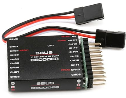 Télécommande hélicoptère Pièce d'avion Orange Sbus Ppm Récepteur 16 canaux