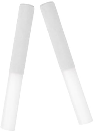 2pcs Crystal Singing Bowl White Acrylic Pyramid Stick Mallet | Hollow Solid Design, Professional Musicians and Beginners, Musical Performances and Sound Therapy