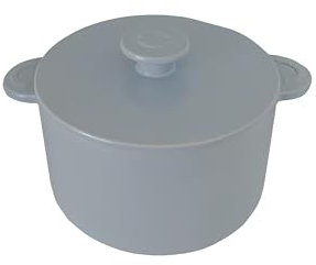 KUOKO - Cocotte de Cerámica Ø25cm | Cacerola Grande Antiadhérente para Cocina, Horno, Gas y Vitrocerámica | Cocina Saludable y Sostenible | Cacerolas Resistentes y Duraderas