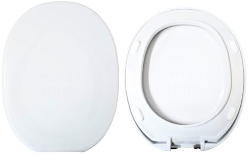 Copriwater Sedile Wc IO FLAMINIA SOSPESO Come Originale, In Plastica Termoindurente Avvolgente,Colore Bianco MADE IN ITALY