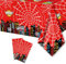 BOXOB 2stk Tischdecke Spinnennetz, 108x180cm Spinnen-Tischdecke Wasserdicht Dekoration für Geburtstagspartys mit Thema für Jungen und Mädchen