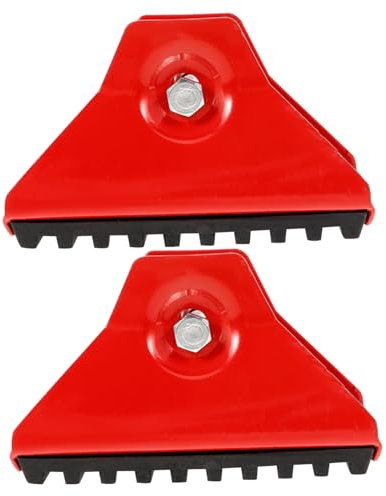 BAZEITFLOW 2pcs Ladder Foot Pads and Non-Slip Ladder Foot Protectors Rubber Stabilizers for Folding and Replacement for Outdoor and Indoor Use