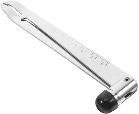 FOMIYES Martello Neurologico Diagnostico in Acciaio Inox Scala Integrata per Esami Medici Professionali in Ospedale, Strumento Multiuso per Test Neurologici e Auscultazione