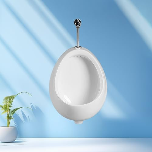 MESCXTY Orinatoio da Parete Regolabile per Uomo, orinatoi antigoccia, orinatoi in Ceramica per bagni pubblici, Hotel e Centri Commerciali.