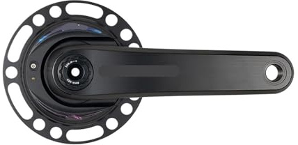AYBDSJNWSF 110BCD Power Meter Crank Fitting Part Fits Bottom Bracket 4-Arm 5-Arm(Black,170mm)