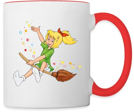 Bibi Blocksberg Fliegt Auf Kartoffelbrei Tasse Zweifarbig