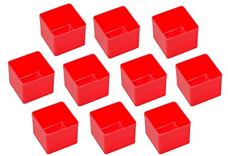 Allit EuroPlus 10 Einsatzboxen Insert 45/1 45/2 45/3 45/4 45/5 Industrienorm (Gr. 1 Rot)