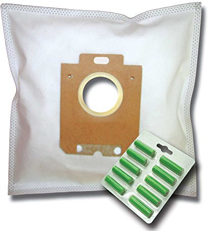 10 Staubsaugerbeutel + 10 Duftstäbe geeignet für Philips FC8652/01 FC 8652/01 Performer Active