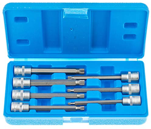 SATRA S-SPB738 Satz Bit Vielzahn Einsatz Innenvielzahn für XZN 7 teilig im Koffer Antrieb 10mm (3/8) Innenvierkant