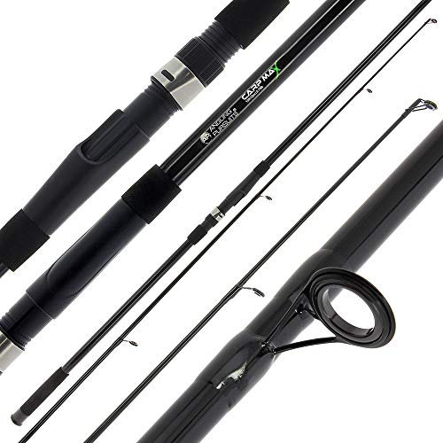 DNA Leisure 3 x NGT Karpfen Angelrute Karpfen Max – 3,6 m, 2 Stück, 1,2 kg tc. Fiberglas