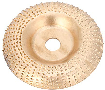 Disco Per Legno Smerigliatrice, 6mm Oro Acciaio Disco Smerigliatrice Legno Disco Abrasivo Per Smerigliatrice Disco Abrasivo in Acciaio per Materiali Non Metallici
