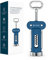 KITCHENDAO 3 in 1 Wine Bottle Opener, Wing Corkscrew with Foil Cutter, Built-in Beer Bottle Opener, Multifunctional Wine Opener with Non-Stick Sharp Screw,Easy to Use, Sturdy Durable Manual Corkscrew