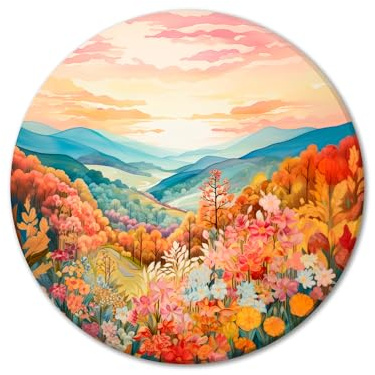 murando - Leinwandbild Gebirge Natur, 80x80 cm, 1-teilig, Schlafzimmer | Hochwertige Leinwand, sofort aufhängbar, ideal fürs Wohn- oder Schlafzimmer, wasserfest und lichtecht, langlebig, stilvoll