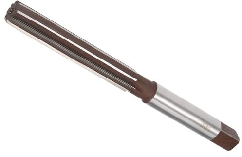 CoCud Alésoir Manuel, Diamètre de Coupe de 14mm, 6 Cannelures H8, Acier Allié, Queue Droite, Foret Alésoir - (Applications : pour Aluminium, Fer, Cuivre, Plastique, Bois)