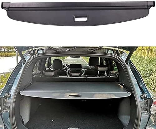 KEAAN Auto Einziehbar Laderaumabdeckung Kofferraumabdeckung für Ford Escape Kuga 2020 2021, Ausziehbar Kofferraum Schutz Abdeckung Rollo Auto Frachtabdeckungen Ersatz Zubehör