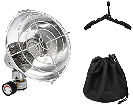 Portable Gas Heater Mini Camping Tent Warmer Propane Butane Heating Stove with Stand Storage Bag Tent Heating Wamer Mini Camping Heater Camping Stove Warmer