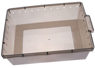 Kisangel Kunststoff Box Für Klettertiere Und Frösche Futterspender Für Reptilien Terrarium Zubehör Mit Lüftungsöffnungen Mittelgroß Und Leicht Für Transport