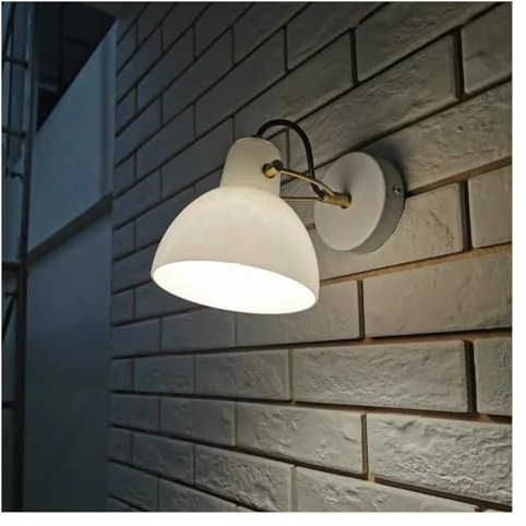 Lampada da parete moderna, semplice lampada da parete girevole for comodino da camera da letto,lampada un aspetto elegante
