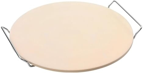 Tabla redonda de piedra for pizza resistente al fuego, placa aislante cerámica, 9, 11, 12, 13, 15(13 inch 330x10mm)