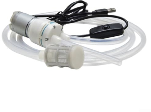 Tragbare elektrische Weinpumpe, 1 m Silikonschlauch, USB-betrieben, automatischer Weinabzieher für Zuhause, Picknicks und Reisen
