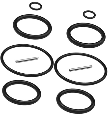 perfk Kit de Juntas tóricas 263054, Kit de reparación de válvulas de Piscina, fácil instalación, Juntas tóricas de Repuesto para válvulas deslizantes 263052