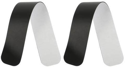 GAROZATION Adesivi in Silicone per Bicicletta 2 Unitá Protezione Telaio Bici Antiscalfiture Facile da Installare e Pieghevole Nero