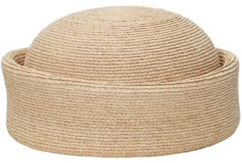 Stakee Chapeau Pillbox en Paille, Chapeau D' Vintage, Béret Français, Chapeau D'été, Chapeau De Peintre, Chapeau pour Goûter À L'église, pour Femme
