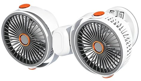 Ventilatori Con Clip Dispositivo Portatile Ricaricabile USB-C A Doppia