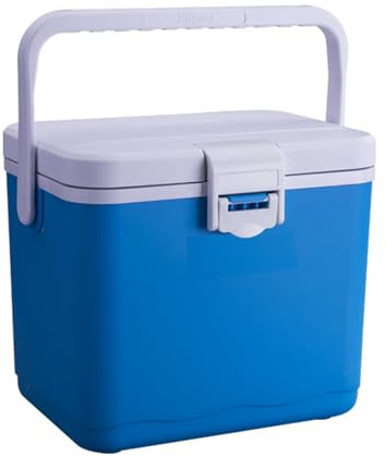 Ronyme Glacière Portable Boîte Isotherme Contenant Réfrigérant Caisse Réfrigérante Conteneur Thermique Structure Solide pour Garder au Frais Adaptée au