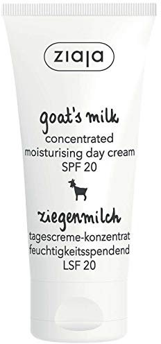 Ziaja Leche De Cabra Crema De Día Hidratante Concentrada Spf20 50ml, Crema De Día Concentrada