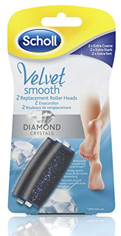 Scholl Velvet Smooth Diamond Pedi Extra Coarse Hard Skin Remover Refill