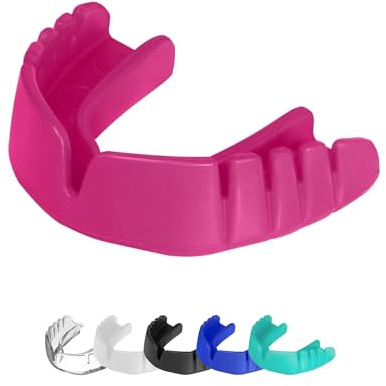 OPRO Snap-Fit Mundschutz für Boxen, Kampfsport, MMA, Erwachsene & Kinder - Stoßfester Zahnschutz für Hockey, Kickboxen, Rugby - Sofort-Passform - Mit zahnärztlicher Garantie