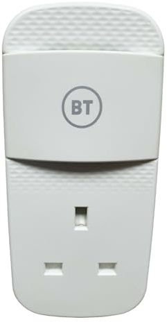 BT Mini Connector Kit - 1GB SINGLE Powerline Plug ideal for online gaming, streaming UltraHD, UHD, 4K, 3D and HD