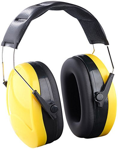 AGT Lärmschutz: Universal-Kapsel-Gehörschutz für Lärmpegel bis 98 dB, EN 352-1 (Gehörschutz Kopfhörer, Kapselgehörschutz, Hörschutz)