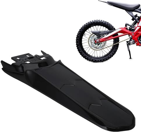 Motorrad Schutzblech Hinten,für Sur Ron Light Bee X/S X260 X160-Schwarz | Motorrad Verlängerter Hinten Kotflügel Rear Fender Electric Dirt Bike