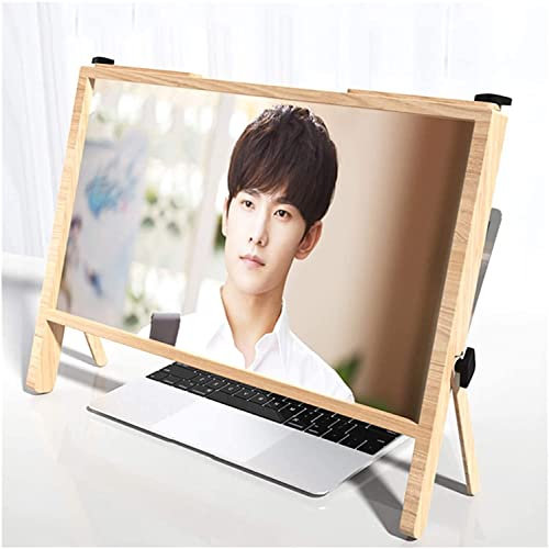 Magnifier Computer Screen Magnifier for Laptop Foldable Portable Screen Magnifying Glass 22-Laptop Screen Magnifying Glass, Compatible with Laptops, Ipads, Mobile Phones