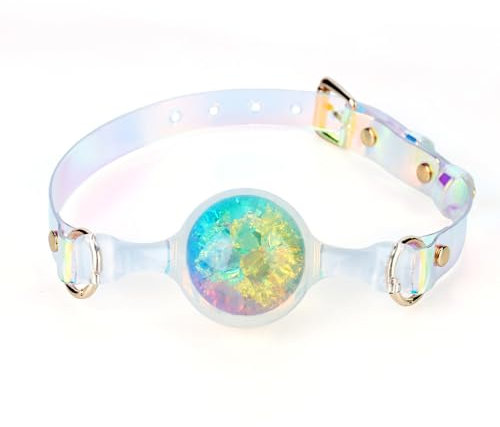 Kutocesy Sm Bocca Bavaglio Grande Silicone Bocca Bavaglio Regolabile Bocca Divaricatore Estrema Schiavo Feticcio Donne Sesso Bondage Giocattoli Del Sesso Per Le Coppie (L)