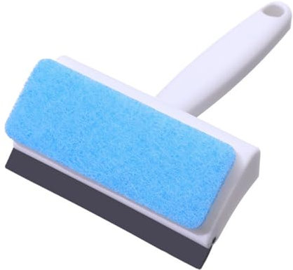 Vaguelly 4pcs Glass Cleaning Brush Window Washer Squeegee for Bathroom Tiles Mirror Window Washing Squeegee and Water Scraper for Indoor Outdoor Use