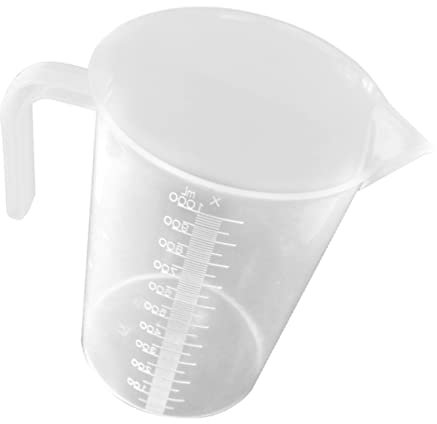 Abaodam 1Pc Food Measuring Cup for Fish Feeding Aquarium Accessory Scale Capacity for Liquid and Dry Ingredients Safe Material Easy to Read Measurements